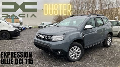 2023 dacia duster expression blue dci 115 4x4